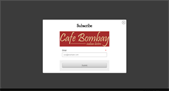 Desktop Screenshot of cafebombayatlanta.com